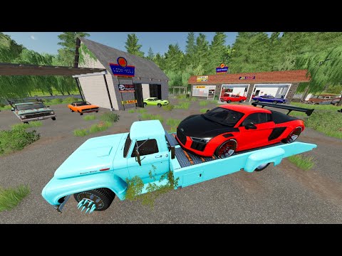 Trading Racecars for Abandoned Barns | Farming Simulator 22