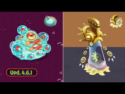 Epic Yelmut & Rare Poppette | My Singing monsters (All Sounds & Animations)