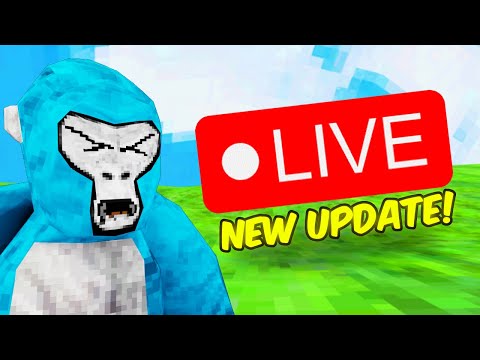 PLAYING NEW GORILLA TAG UPDATE (with viewers)