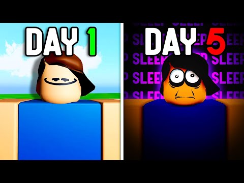 A Roblox Game Where You Cannot SLEEP... (Roblox Insomnia)