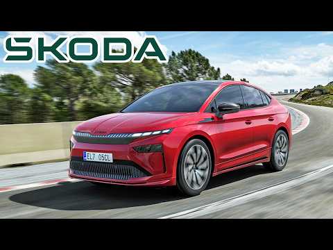 New Škoda Enyaq & Škoda Enyaq Coupé Sportline - Interior, specs | 2025