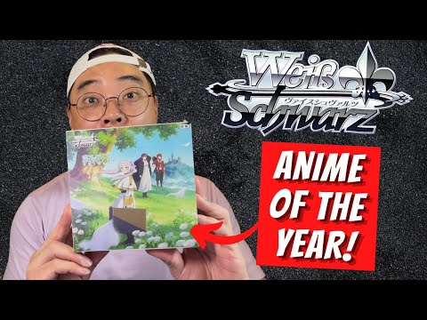 ANIME OF THE YEAR! Weiss Schwarz TCG x Frieren Beyond Journey's End Booster Box Opening!