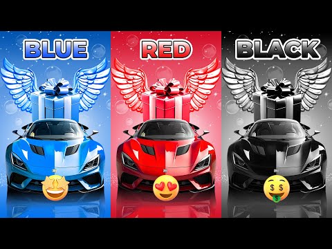 Choose Your Gift....! 🎁 Blue, Red, Black 💙💗🖤 How Lucky  Are You? 😨 Quiz Zone