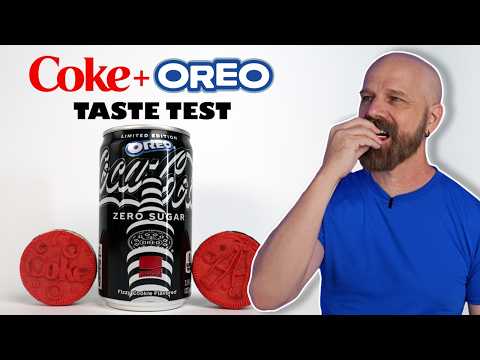 Coke Meets Oreo: Limited Edition Taste Test!