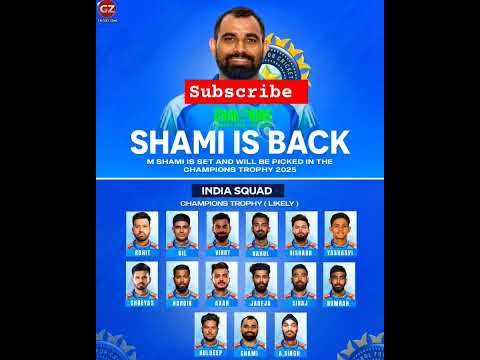 Shami is Comeback #csk #rcb #mi #kkr #champion #shami