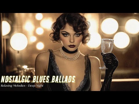 Nostalgic Blues Ballads -  Classic Ballads to Unwind, and Soothe the Soul, Vintage Relaxation