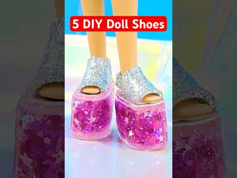 5 DIY Barbie Shoes