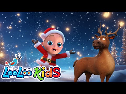 Silent Night by LooLoo Kids: 🎄 A Soothing Christmas Lullaby Marathon | 1 Hour of Holiday Calm 🎶✨