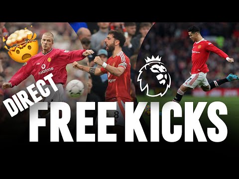 EVERY United Free-Kick Goal 🎯 | Premier League | Bruno, Cristiano & More!