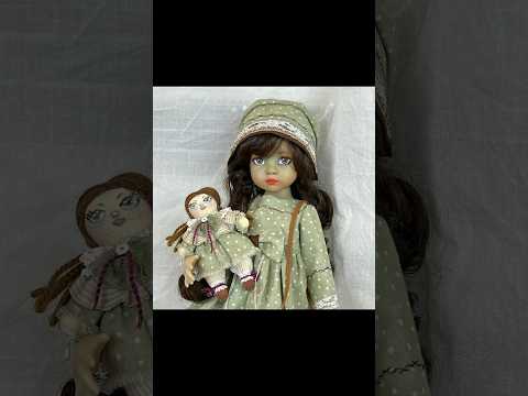 Handmade outfit &accessories for little darling doll#dollmaking  #dolloutfit #littledarling#handmade