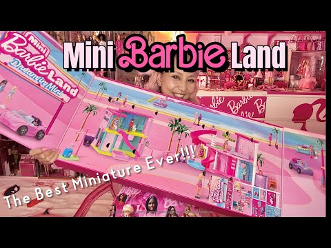 MINI Barbie LAND!!! CUTEST MINIATURE New Mattel Toy!