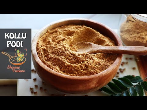 Kollu Podi Recipe | Horse gram Powder Recipe