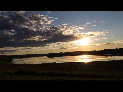 Sunset Timelapse at Paddle River Dam 😃