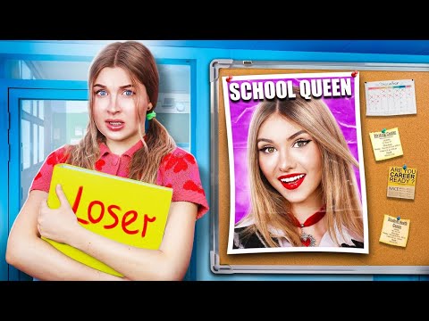 Nerd Girl Became Popular || Popular Student VS Unpopular Student