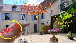 Not Quite a Chateau DIY 255 - Secret Rooms Part 1- Collapsed ceilings - Friends clearing the Debris