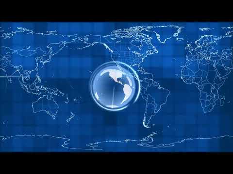 Background Map Of The World News |Video-Audio footage HD Free