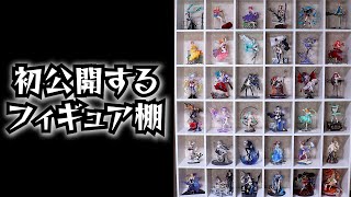 今まで映したことなかったフィギュア棚がこちら！