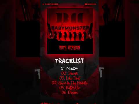 BABYMONS7ER ALBUM (ROCK Version)  #베이비몬스터 #kpop #rockgenre #babymonsterfan #rockmusic #blackpink