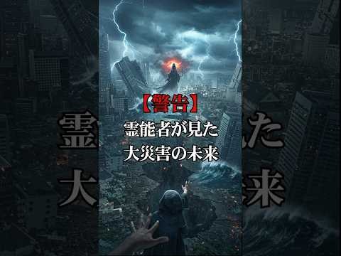 【衝撃】霊能力者が警告!2025年に迫る超巨大災害の真実【 都市伝説 予言 スピリチュアル 雑学  怪談 】【予告編】