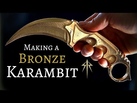 Casting A Solid Bronze Knife