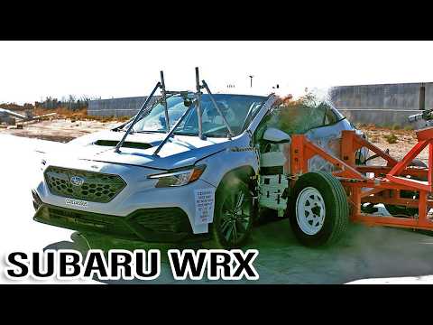 2025 SUBARU WRX - Crash test - Side pole, Side | ⋆⋆⋆⋆⋆ stars