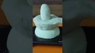 Shivalingam With Maida Flour #shivapooja#shorts #viralshort#festival #ytshorts #devotionalsongs