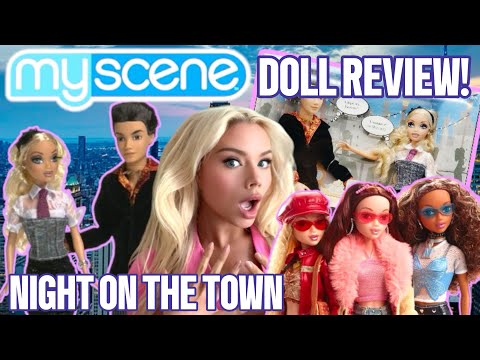 NEW MY SCENE DOLL REVIEW! 2003 MY SCENE NIGHT ON THE TOWN! Y2K BARBIE! VINTAGE BARBIE REVIEW!