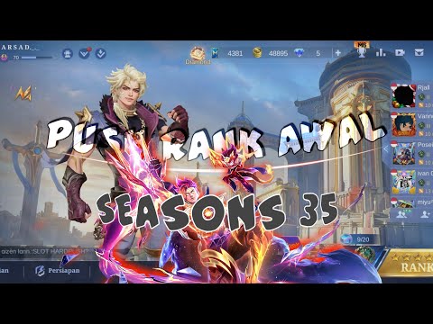 SEDANG LIVE‼️MOBILE LEGENDS AWAL SEASONS 35 || #mobilelegends #livestream