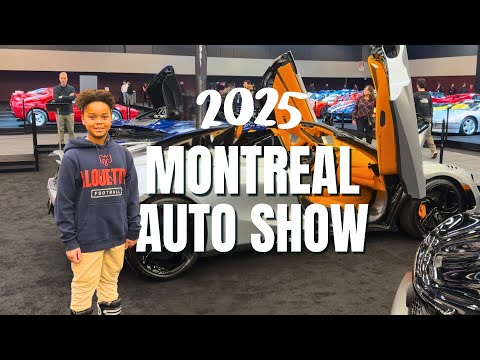 Fun at the 2025 MONTREAL INTERNATIONAL AUTO SHOW