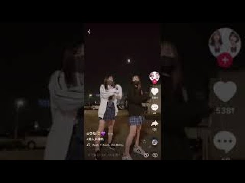 [ティックトック]JKがパンチラした！っと思ったら.../TikTok