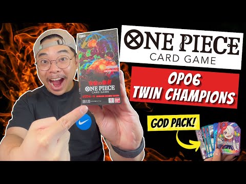 One Piece Trading Card Game Op-06 Twin Champions (Wings of the Captain) Booster Box Opening!