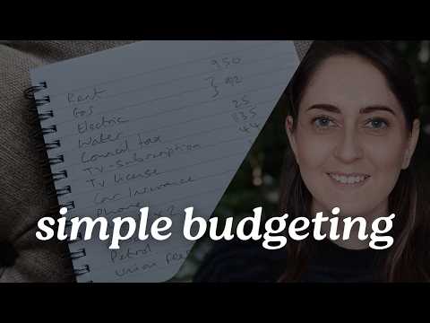 SIMPLE BUDGETING | #budget #money #moneymindset #moneymanagement