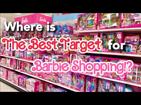 TARGET Barbie Shopping Tour in LA!