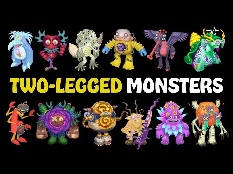 Two-Legged Monsters in My Singing Monsters | MSM (Songs & Animations)