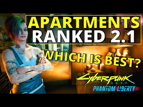 All Apartments Ranked Worst to Best in Cyberpunk 2077 2.1