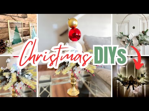 Dollar Tree Christmas DIYs | Easy and affordable Christmas DIYs | #Christmas