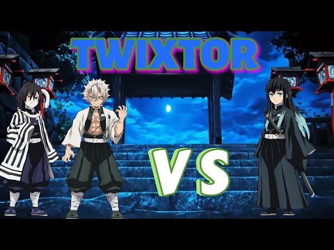 Muichiro vs Obanai And Sanemi Twixtor Clips (Demon Slayer Season 4)