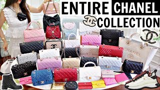 ENTIRE CHANEL COLLECTION OF MINE 2022 | HONEST Mini REVIEW | BAG, SHOES,ACCESSORIES, RTW | CHARIS❤️