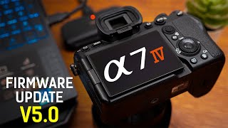 Sony A7IV NEW Firmware Update V5.0 | Step By Step Guide