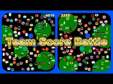 200 countries Team Score Battle =In the green area= ~200 countries marble race~ | Marble Factory