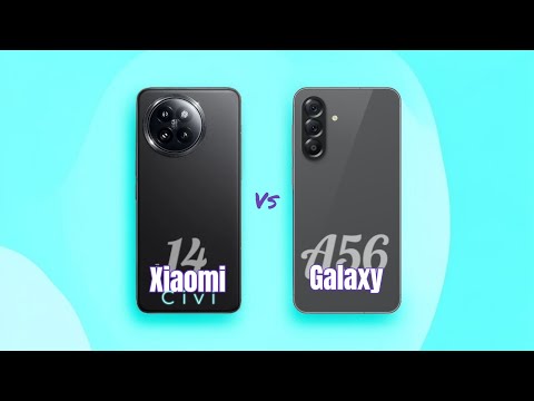 XIAOMI 14 Civi ⚡ vs ⚡ SAMSUNG Galaxy A56 Full Comparison