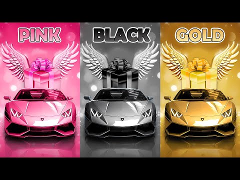 Choose Your Gift! 🎁 Pink, Black or Gold 💗🖤⭐️ How Lucky Are You? 😱 Quiz Zone #4