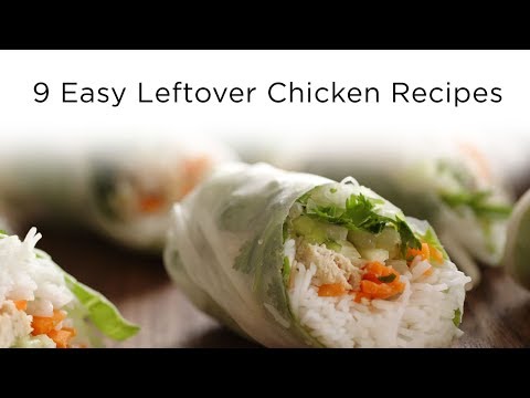 9 Easy Leftover Chicken Recipes