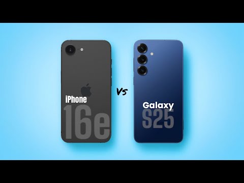 iPhone 16e ⚡ vs ⚡ SAMSUNG Galaxy S25 Full Comparison