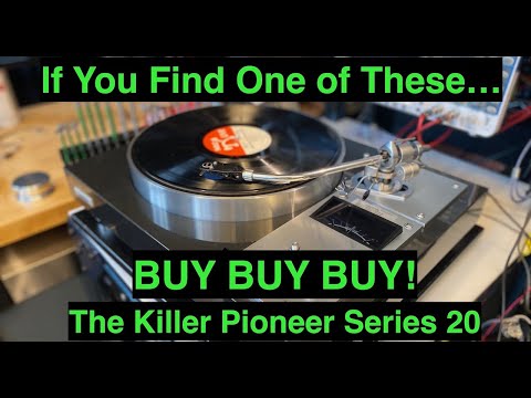 Pioneer Series 20 Turntable - Buy one if you can find it!