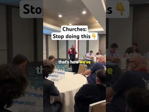 Churches: Stop doing this. #churchgrowth #churchmarketing