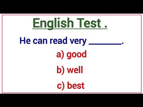 English Grammar Test ✍️ Take This Test To Improve Your English Skills 📘 Can You Pass All Question?