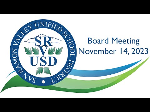 11-14-2023 SRVUSD Board of Education Meeting