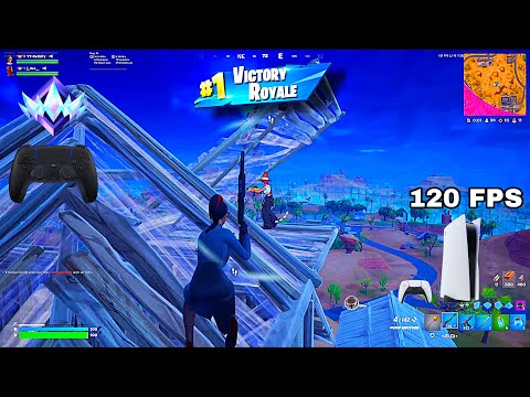 Fortnite Unreal Ranked Reload on PS5 | Controller Gameplay | 120 FPS