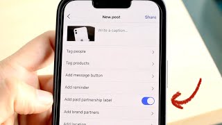 How To Do Paid Partnership Post On Instagram